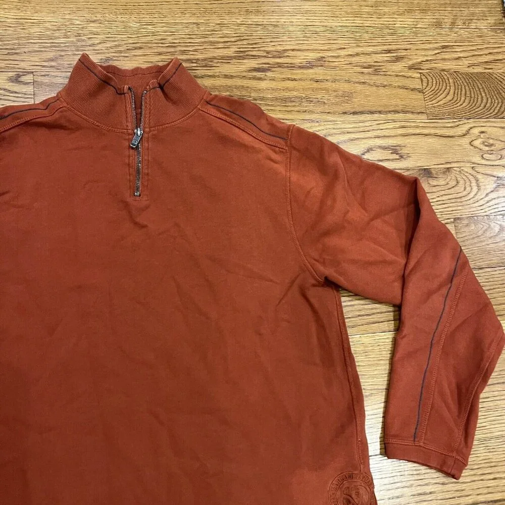 Margaritaville Men's‎ Medium 1/4 Zip Sweater Pullover Jimmy Buffett Size M